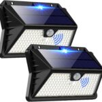 OUILA Solarlampe 185 LED mit Bewegungsmelder