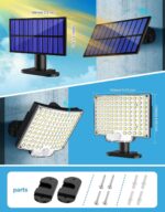 MPJ Solarlampe für Aussen mit Bewegungsmelder Produktfoto