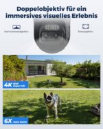 Reolink TrackMix 4K PTZ Set mit Home Hub und Solarpanel