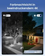 Reolink RLN12W Set mit zwei TrackMix WiFi PTZ-Kameras und NVR