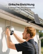 Reolink Argus PT Solar-Akku-Überwachungskamera mit Solarpanel