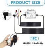 Hardwire Kit Typ-C für Dashcams, 12–24 V auf 5 V, 3,5 m – Bild 2