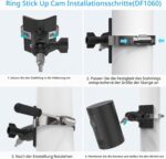 HOLACA Masthalterung für Ring-Kameras