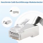 Cable Matters Cat 8 RJ45-Durchgangsstecker