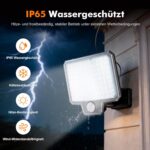 GRIFEMA Solar-Aussenleuchte mit Bewegungsmelder Produktfoto