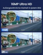 Reolink RP-PCT16MD PoE-Überwachungskamera mit 16 MP und Dual-Objektiv