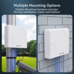 YuanLey 4-Port PoE-Switch Gigabit Outdoor