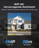 Reolink RLK12-500WB4 Überwachungsset mit vier Kameras und NVR