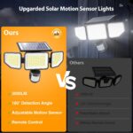 Onforu Solar Strahler für Aussen mit Bewegungsmelder Produktfoto