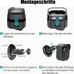 Dunear Wandhalterung mit Schutzgehäuse für Blink Outdoor 4, 360° drehbar