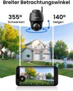 Reolink Home Hub Mini mit zwei Argus PT Solar-Akku-Kameras