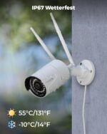Reolink RLC-510WA WLAN Überwachungskamera Aussen in Weiss und Schwarz