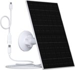 7-W-Solarpanel für Eufy-Kameras mit USB-C-Kabel