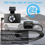 Gebildet OBD Hardwire Kit für Dashcam mit USB-Stecker