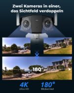 Reolink Duo 2 WiFi Dual-Objektiv Überwachungskamera Aussen
