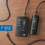 deleyCON Netzwerk Kabeltester RJ11 RJ12 RJ45