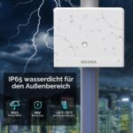 NICGIGA 5 Port PoE Switch IP65 mit 4 PoE+ Ports