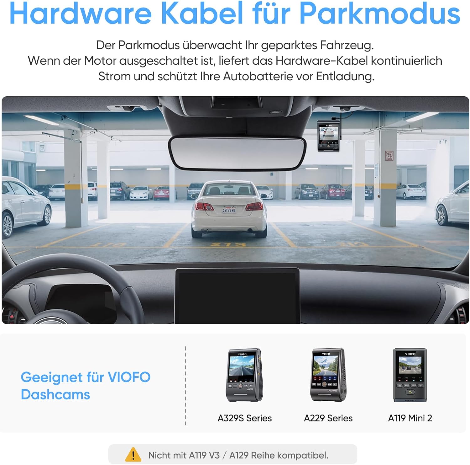 VIOFO HK4 Acc Bild 1 VIOFO HK4 Acc Hardwire-Kit USB-C für Dashcam