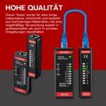 Mcbazel RJ45 RJ11 Netzwerktester Kabeltester