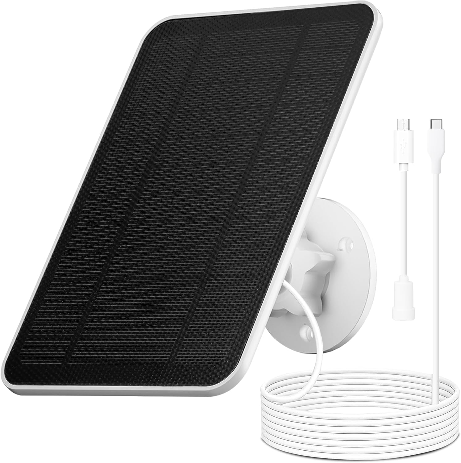 Rhorawill Bild 1 Rhorawill 4 W Solarpanel für Überwachungskamera, 1er- oder 2