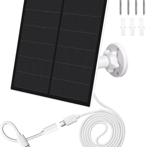 VMUTGA Solarpanel 5 W Überwachungskamera