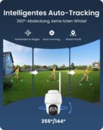 Reolink 4K Überwachungsset Home Hub mit 4 Argus PT Ultra Solarkameras