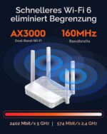 Cudy WR3000S WLAN-Router Wi-Fi 6 AX3000