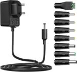 Tonton 12V 1A Netzteil mit DC-Steckern