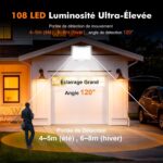 GRIFEMA Solar-Aussenleuchte mit Bewegungsmelder Produktfoto