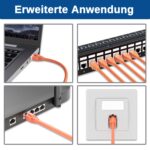 iwillink CAT 7 RJ45 Stecker vergoldet geschirmt