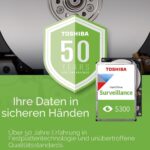 Toshiba S300 Surveillance-Festplatte 4 TB