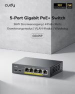 Cudy GS105P PoE+ Switch