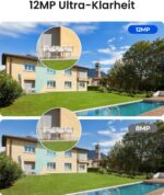 Reolink RLC-1212A 12MP PoE-Überwachungskamera mit Strahler