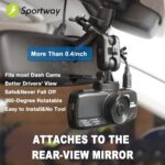 Sportway S80 Dashcam-Spiegelhalterung