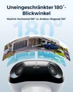 Reolink Argus 4 Pro Solar-Akku-Kamera mit 180°-Blickfeld