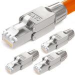 HB-DIGITAL 4x CAT 7 RJ45 Stecker