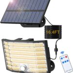 MinPea Solarlampe Warmweiss Aussen mit Bewegungsmelder