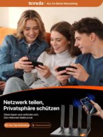 Tenda AX12 Pro Wi-Fi 6 Router mit klappbaren Antennen