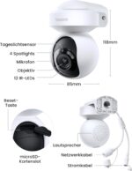 Reolink E1 Outdoor Pro 4K PTZ WLAN Überwachungskamera