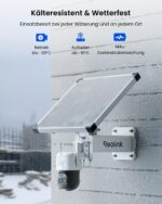 Reolink TrackMix LTE Plus 2 Akku-Kamera mit Solarpanel