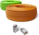 Mr. Tronic RJ45 Stecker Cat 6 STP, 100 Stück