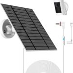 Nooukut 6-W-Solarpanel für Ring Spotlight Cam Plus/Pro und Stick Up Cam, IP66