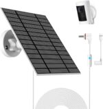 Nooukut 6-W-Solarpanel für Ring Spotlight Cam Plus/Pro und Stick Up Cam, IP66
