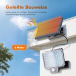 GRIFEMA Solar-Aussenleuchte mit Bewegungsmelder Produktfoto