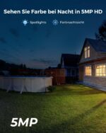 Reolink Argus 3 Pro 2K Solar-Überwachungskamera mit Solarpanel