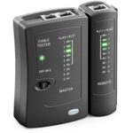 deleyCON Netzwerk Kabeltester RJ11 RJ12 RJ45