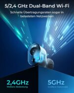 Reolink Argus 3 Ultra Akku-Überwachungskamera mit Solarpanel