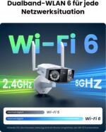 Reolink Duo 3 WiFi Dual-Objektiv Überwachungskamera mit 16 MP Aussen