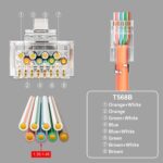 iwillink CAT 7 RJ45 Stecker vergoldet geschirmt