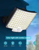 MPJ Solarlampe für Aussen mit Bewegungsmelder Produktfoto